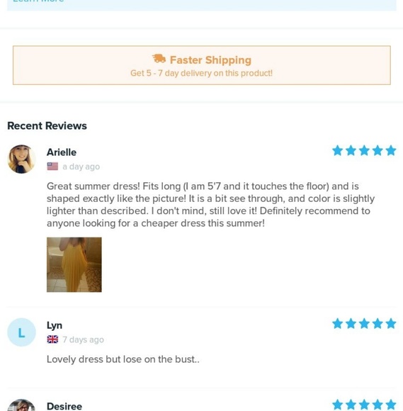 *SOLD* Summer Maxi Dress, Spaghetti Straps - Picture 5 of 5